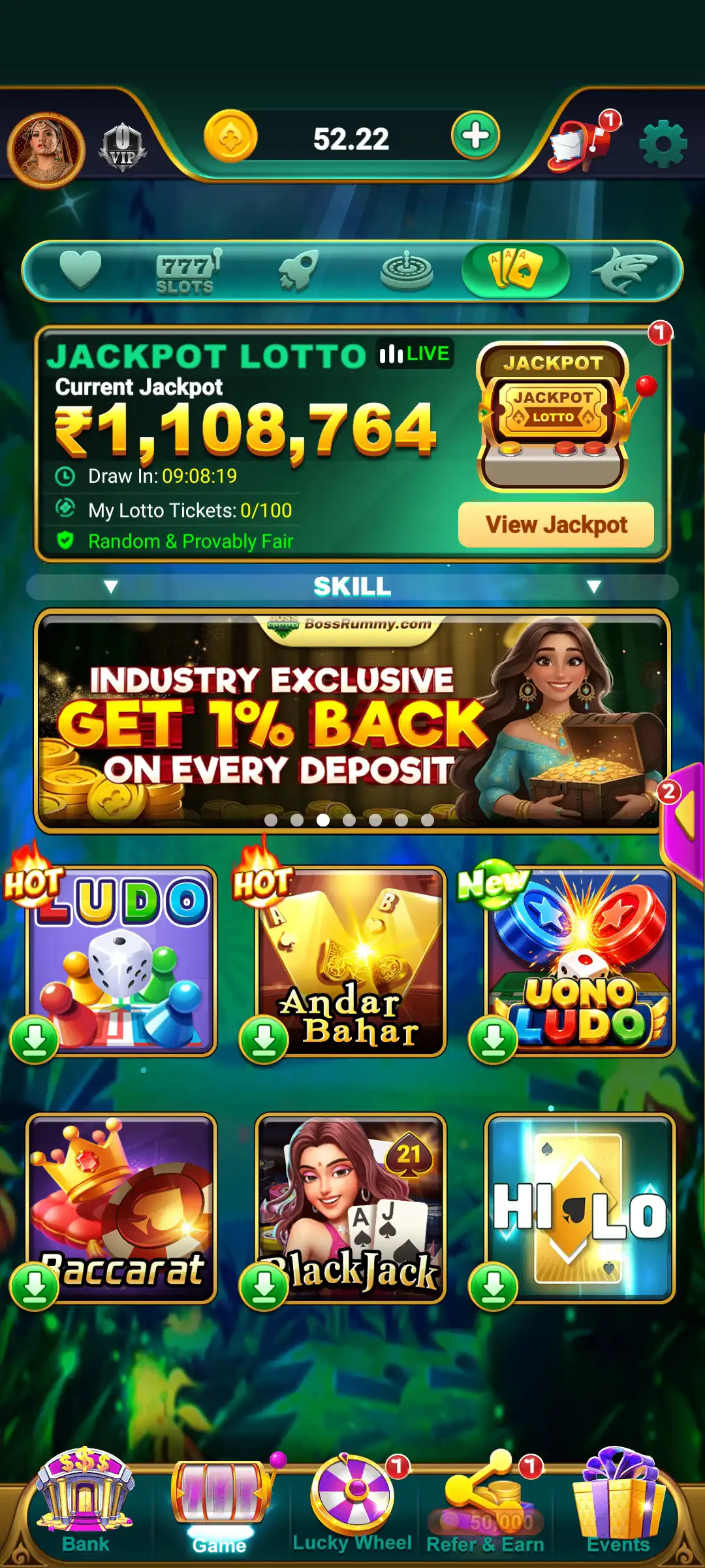 Boss Rummy skill games