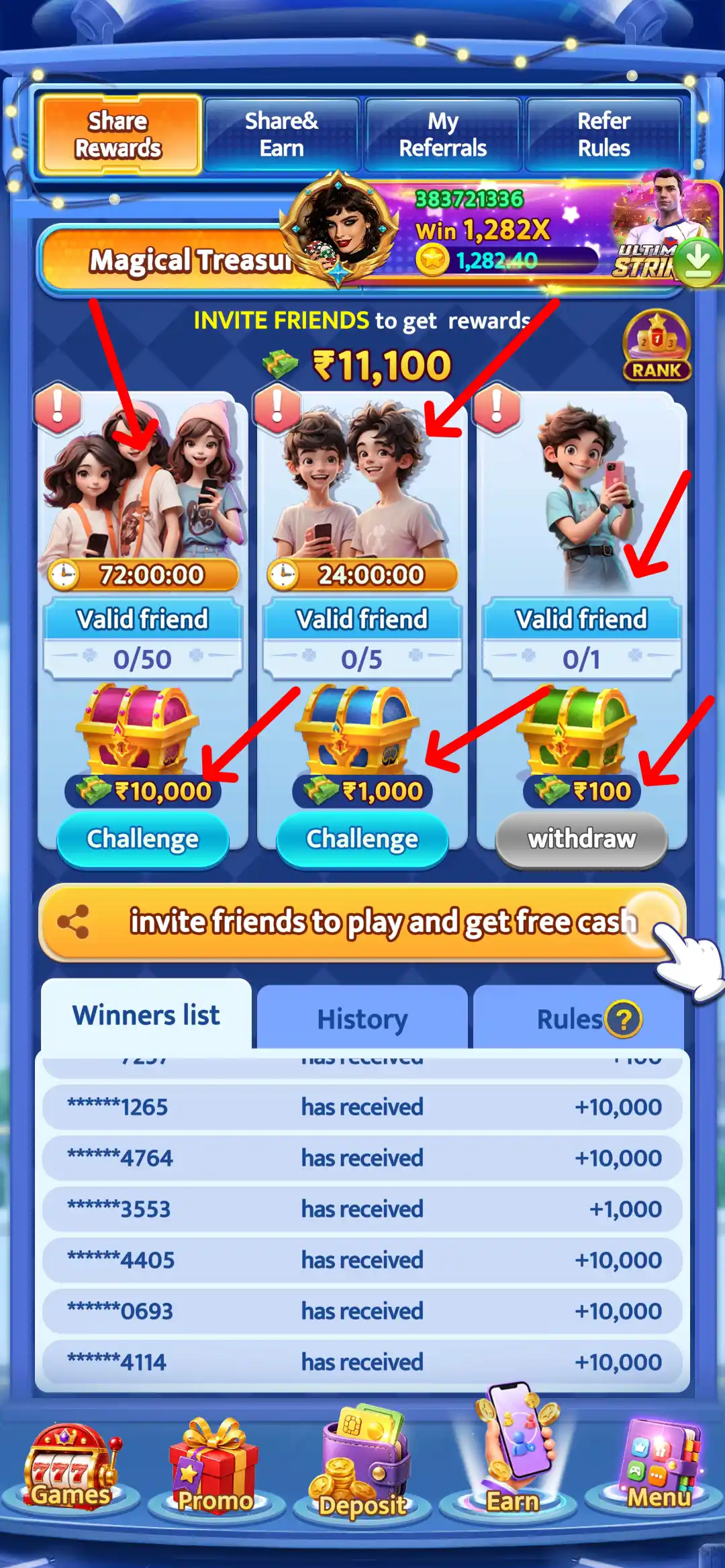 Diwa777 Share Rewards