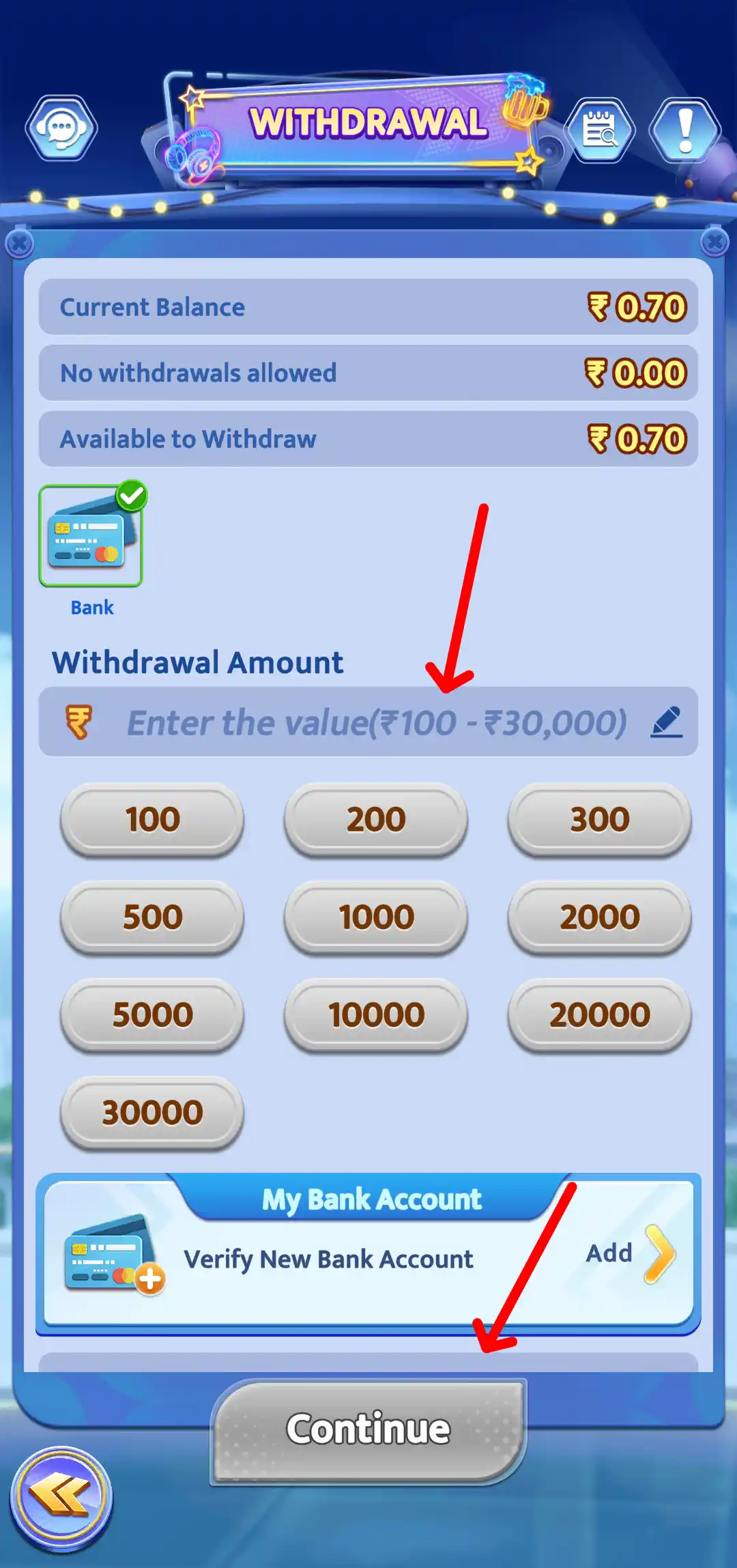 Diwa777 Withdrawal