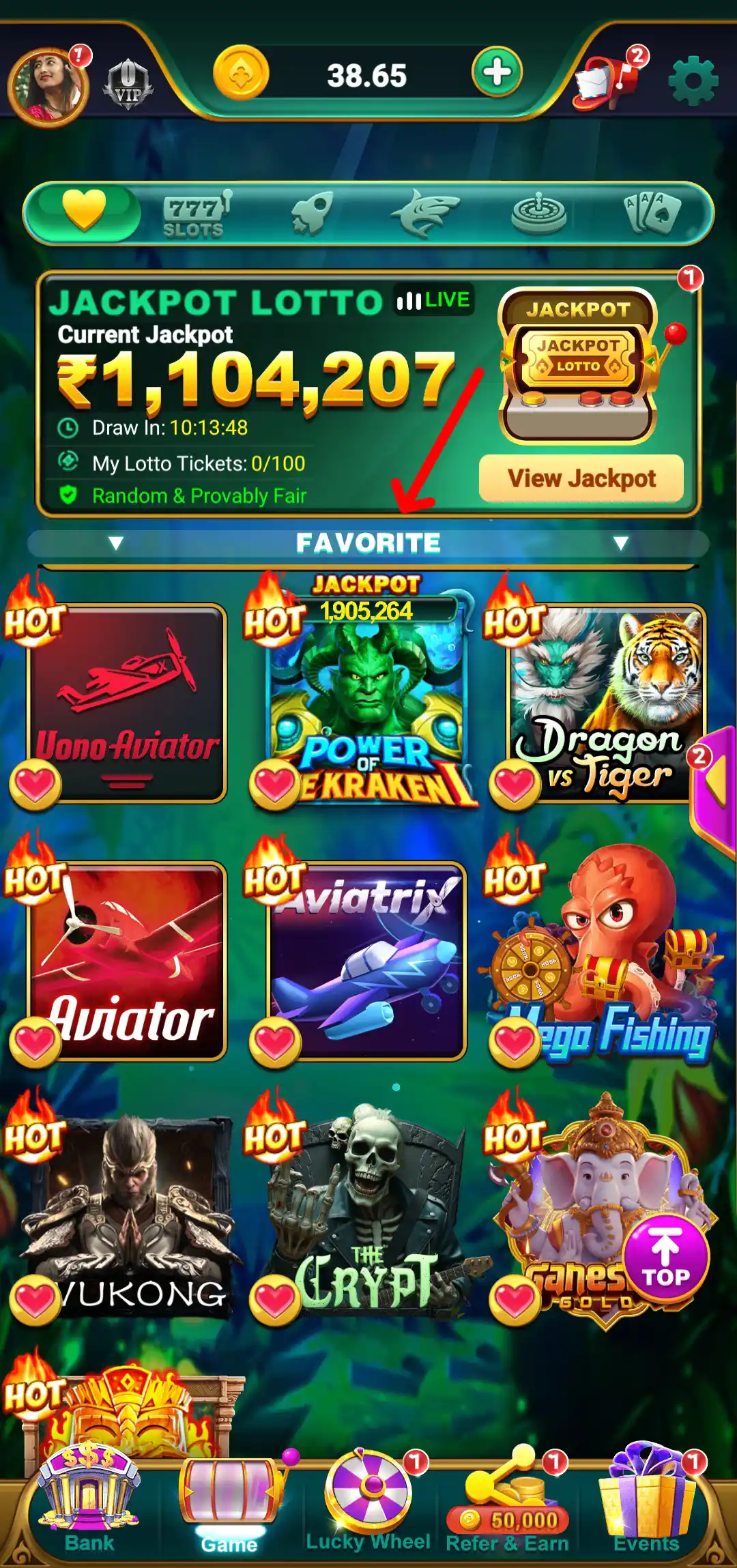 Joy Rummy Favorite games