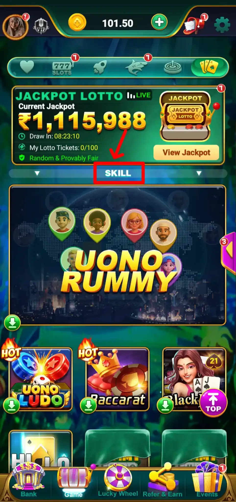 Rummy Ludo Skill games